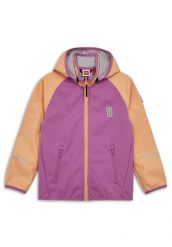Kurtka Softshell Dziewczęca LEGO Sefrit200 Fuksjowa. Czerwone kurtki softshell damskie LEGO, m, z aplikacjami, z softshellu, bez kaptura. Za 188.99 zł.