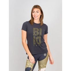 Koszulka damska Bidi Badu Pure Wild Chill. Szare bluzki sportowe damskie BIDI BADU, s, z bawełny, bez kołnierzyka, bez ramiączek. Za 157.00 zł.
