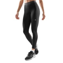 Damskie legginsy do biegania Fitness Siroko Fighter. Czarne bielizna termoaktywna damska SIROKO, xl, bez wzorów, z materiału. Za 254.00 zł.