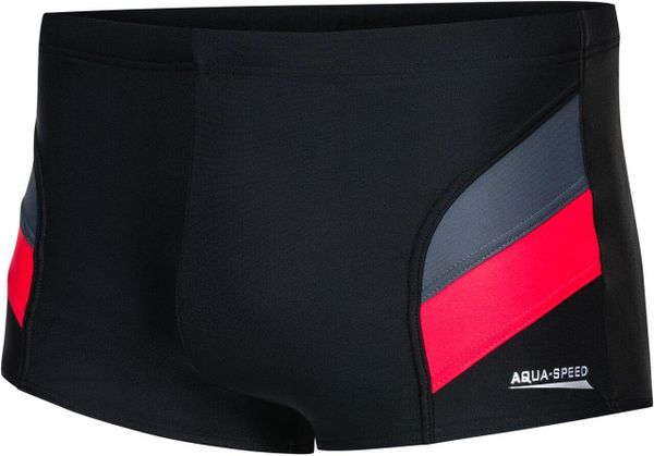Bokserki pływackie męskie Aqua Speed Aron. Niebieskie kąpielówki męskie Aqua-Speed, m, bez wzorów, z dzianiny, do pływania. Za 69.99 zł.