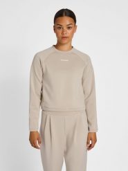 Damska krótka bluza Hummel MT Kalu. Szare bluzy z nadrukiem damskie HUMMEL, xs, z elastanu. Za 193.95 zł.