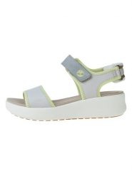 Timberland Sandały "LA Wind" w kolorze szarym rozmiar: 40. Szare sandały damskie Timberland, bez wzorów, z materiału, bez obcasa. Za 259.45 zł.