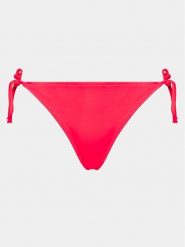 Calvin Klein Swimwear Dół od bikini KW0KW02508 Czerwony. Czerwone bikini damskie Calvin Klein Swimwear, bez wzorów. Za 129.99 zł.