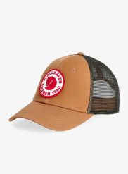 Czapka z daszkiem Fjallraven 1960 Logo Långtradarkeps. Brązowe czapki męskie Fjällräven, na lato, bez wzorów, z bawełny. Za 149.99 zł.