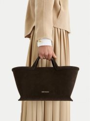 GINO ROSSI Torebka EO-LA224-19153C Brązowy. Brązowe torebki klasyczne damskie Gino Rossi, bez wzorów, ze skóry, bez dodatków. Za 399.99 zł.