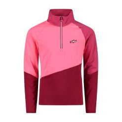 Damska polarowa bluza softtech pół-zip CMP. Czerwone bluzy z kapturem damskie CMP, m, z materiału. Za 186.55 zł.