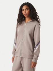 EA7 Emporio Armani Bluza 7W001514 AF12501 U6100 Beżowy Regular Fit. Brązowe bluzy bez kaptura damskie EA7 Emporio Armani, xl, z syntetyku. Za 589.99 zł.