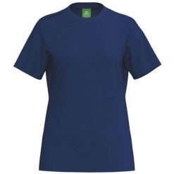Koszulka zespołowa Erima niebieska bawełniana. Niebieskie bluzki sportowe damskie Erima, bez wzorów, z bawełny, bez ramiączek. Za 155.00 zł.