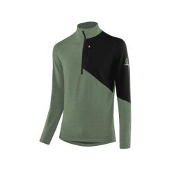 Sweter z wełny merino Löffler Transtex. Zielone swetry męskie LOFFLER, l, bez wzorów, z dzianiny, bez kołnierzyka. Za 422.60 zł.