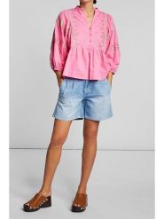 Rich & Royal Szorty dżinsowe w kolorze błękitnym rozmiar: W25. Niebieskie szorty damskie Rich & Royal, bez wzorów, z podwyższonym stanem. Za 256.95 zł.