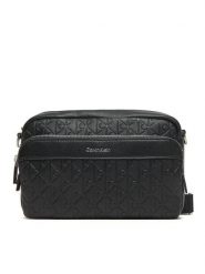 Calvin Klein Saszetka Emblem Emboss Camera Bag LV04D3203G Czarny. Czarne saszetki męskie CALVIN KLEIN, ze skóry. Za 369.99 zł.