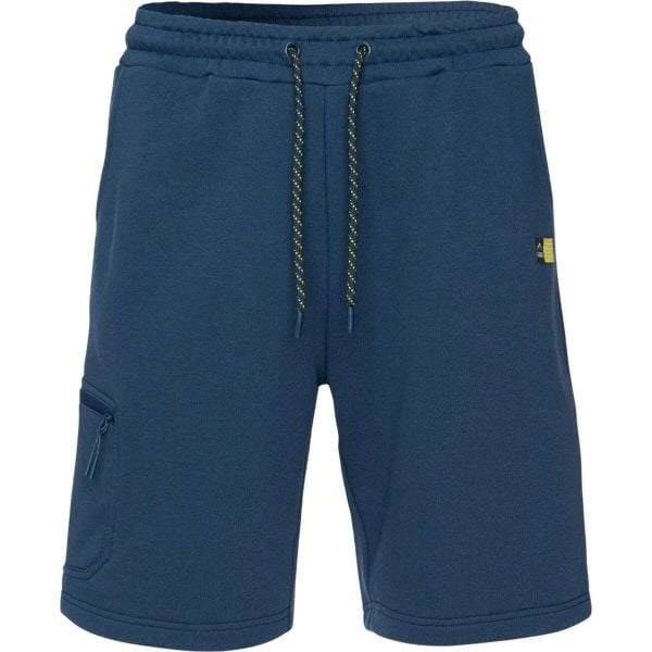 Męskie Spodenki Dresowe Mikel II. Niebieskie szorty męskie ELBRUS, z dresówki, bez kołnierzyka. Za 112.99 zł.