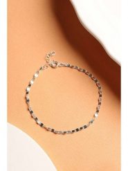 Heliophilia Srebrna bransoletka z elementami ozdobnymi rozmiar: onesize. Szare bransoletki damskie Heliophilia, srebrne. Za 96.14 zł.