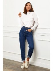 Soft Cashmere Golf w kolorze białym rozmiar: 38/40. Białe golfy damskie Soft Cashmere, bez wzorów, z kaszmiru, bez ramiączek. Za 118.56 zł.