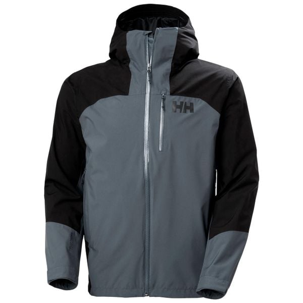 Kurtka narciarska Helly Hansen Loke 2L Shell. Czarne kurtki narciarskie i snowboardowe damskie Helly Hansen, l, bez wzorów, bez kaptura, narciarskie. Za 909.50 zł.