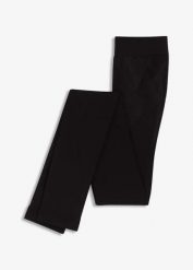 Modelujące legginsy z efektem push up i kontrolą brzuszka, z wygodnym paskiem, nieprzezroczyste 80 DEN. Czarne bielizna wyszczuplająca bonprix. Za 49.99 zł.