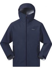 Bergans Kurtka przejściowa w kolorze granatowym rozmiar: M. Niebieskie kurtki męskie Bergans, m, bez wzorów, bez kaptura. Za 486.58 zł.
