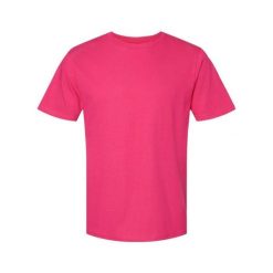 Koszulka Unisex Dla Dorosłych Softstyle Midweight. Czerwone bluzki damskie Gildan, xl, bez wzorów, sportowe, bez kołnierzyka, bez ramiączek. Za 33.99 zł.