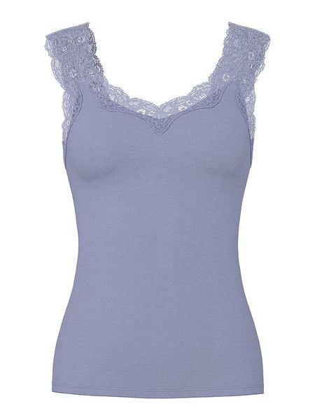 Pieces Top "Pcbarbera" w kolorze fioletowym rozmiar: XS. Różowe topy damskie Pieces, xs, bez wzorów, z koronki, bez kołnierzyka. Za 35.35 zł.