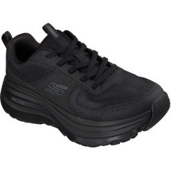 Buty sportowe męskie Skechers Zirrus. Czarne buty sportowe na co dzień męskie Skechers, z materiału, bez zapięcia, na fitness i siłownię. Za 490.00 zł.