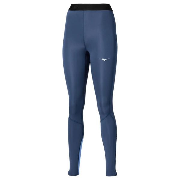 Damskie legginsy Mizuno Core Impulse. Niebieskie legginsy damskie Mizuno, s, bez wzorów, z materiału. Za 261.25 zł.