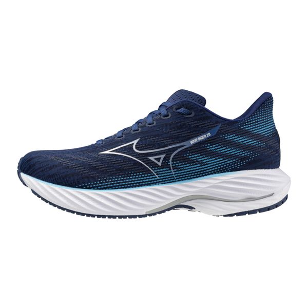 Buty do biegania Mizuno Wave Rider. Białe buty fitness męskie Mizuno, do biegania, mizuno wave. Za 649.90 zł.