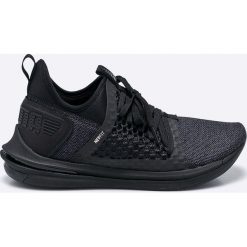 Puma - Buty Ignite Limitless Sr Netfit. Czarne buty sportowe na co dzień męskie Puma, z gumy, bez zapięcia. W wyprzedaży za 249.90 zł.
