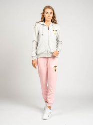 Trussardi Sport Spodnie | 44P00010 1T000657 | Kobieta | Różowy. Czerwone spodnie materiałowe damskie TRUSSARDI, bez wzorów, z bawełny, sportowe. W wyprzedaży za 229.00 zł.