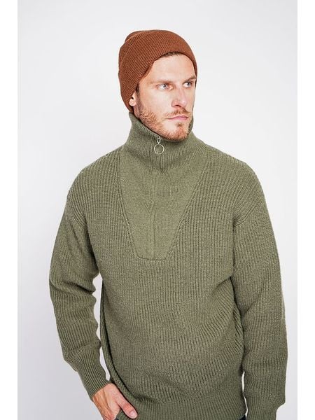 William de Faye Czapka beanie w kolorze brązowym rozmiar: onesize. Brązowe czapki męskie William De Faye, bez wzorów, z materiału, sportowe. Za 56.99 zł.