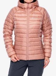 Kurtka puchowa damska Montane Anti Freeze Hoodie. Czerwone kurtki damskie Montane, s, bez wzorów, z materiału, bez kaptura. Za 841.49 zł.