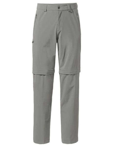 Spodnie męskie Farley Stretch ZO Pants II. Szare szorty męskie Vaude, na jesień, bez wzorów, z materiału. Za 567.30 zł.