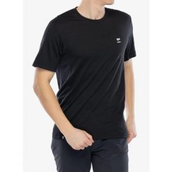 Koszulka merino męska Mons Royale Tarn Merino Shift T-Shirt. Czarne t-shirty męskie Mons Royale, m, bez wzorów, bez kołnierzyka. Za 272.99 zł.