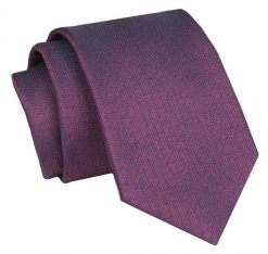 Krawat - ALTIES - Bordowo-Burgundowy. Czerwone krawaty i muchy męskie Alties, bez wzorów, z tkaniny, eleganckie. Za 49.00 zł.