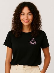 WOOOP Koszulka w kolorze czarnym rozmiar: M. Czarne bluzki damskie Wooop, m, bez wzorów, bez kołnierzyka, bez ramiączek. Za 82.83 zł.