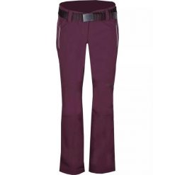 Spodnie narciarskie damskie GALENA Softshell Pants. Fioletowe spodnie dresowe damskie Fundango, bez wzorów, z softshellu, sportowe. Za 379.90 zł.
