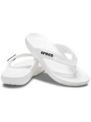 Crocs Japonki "Classic" w kolorze białym rozmiar: 45/46. Białe klapki i japonki męskie Crocs, z tworzywa sztucznego. Za 112.36 zł.