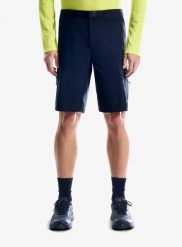 Spodenki turystyczne męskie Berghaus Hike Air Stretch Short. Czarne szorty męskie Berghaus, z materiału, bez kołnierzyka. Za 335.49 zł.