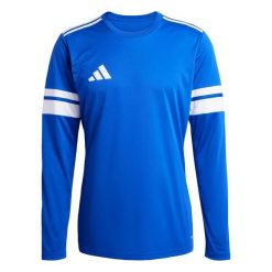 Adidas Sport Squa25 Jsy Lm Koszulka Dorosłych. Niebieskie t-shirty sportowe męskie Adidas, s, bez ramiączek, do piłki nożnej. Za 81.00 zł.