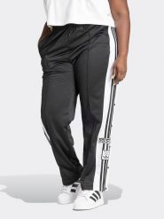 Adidas Spodnie dresowe w kolorze czarno-białym rozmiar: 3X. Białe spodnie dresowe damskie Adidas, bez wzorów, z dresówki. Za 208.83 zł.