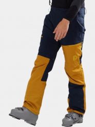 Spodnie Narciarskie Męskie Fundango Teak Colourblock. Niebieskie spodnie materiałowe męskie Fundango, bez wzorów, z materiału, sportowe. Za 499.00 zł.