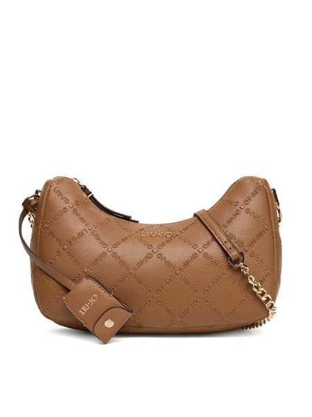 Liu Jo Torebka Ecs S Hobo AF5056 E0538 Brązowy. Brązowe torebki klasyczne damskie Liu Jo, bez wzorów, ze skóry, bez dodatków. Za 339.99 zł.