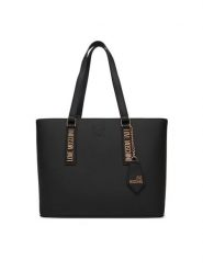 LOVE MOSCHINO Torebka JC4292PP1NL1500A Czarny. Czarne torebki klasyczne damskie Love Moschino, bez wzorów, ze skóry, bez dodatków. Za 939.99 zł.