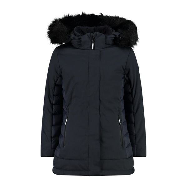 Kurtka narciarska z kapturem dla dziewczynki CMP Snaps. Czarne kurtki narciarskie i snowboardowe damskie CMP, bez wzorów, z poliesteru, z kapturem, narciarskie. Za 353.00 zł.