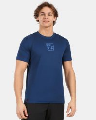 Męska koszulka outdoorowa Kilpi LISMAIN-M. Niebieskie t-shirty sportowe męskie Kilpi, m, bez ramiączek, trekkingowe. Za 153.53 zł.