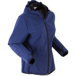 Kurtka softshell z kapturem bonprix kobaltowy. Niebieskie kurtki damskie bonprix, bez wzorów, z softshellu, z kapturem. Za 124.99 zł.