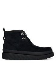 Clarks Kozaki WallabeeFTR2Hi 26183461 Czarny. Czarne buty zimowe męskie Clarks, ze skóry, bez zapięcia. Za 609.99 zł.