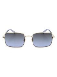 Levi's Okulary przeciwsłoneczne unisex w kolorze złoto-niebieskim rozmiar: 57. Niebieskie okulary przeciwsłoneczne damskie Levi's. Za 114.17 zł.