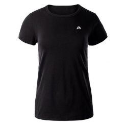 Koszulka Mando Dla Kobiet. Czarne bluzki sportowe damskie MARTES ESSENTIALS, m, z bawełny, bez kołnierzyka, bez ramiączek. Za 43.99 zł.