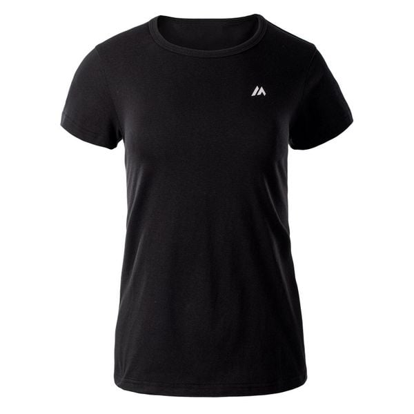 Koszulka Mando Dla Kobiet. Czarne bluzki sportowe damskie MARTES ESSENTIALS, m, z bawełny, bez kołnierzyka, bez ramiączek. Za 43.99 zł.