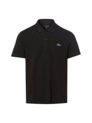 Lacoste koszulka polo Mężczyźni czarny, 3. Czarne koszulki polo męskie Lacoste, l, bez wzorów, z bawełny, bez ramiączek. Za 449.95 zł.